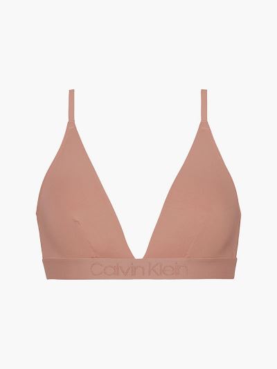 Calvin Klein Underwear HU676908 | Calvin Klein Tonal Logo Női Triangle Melltartó Rózsaszín